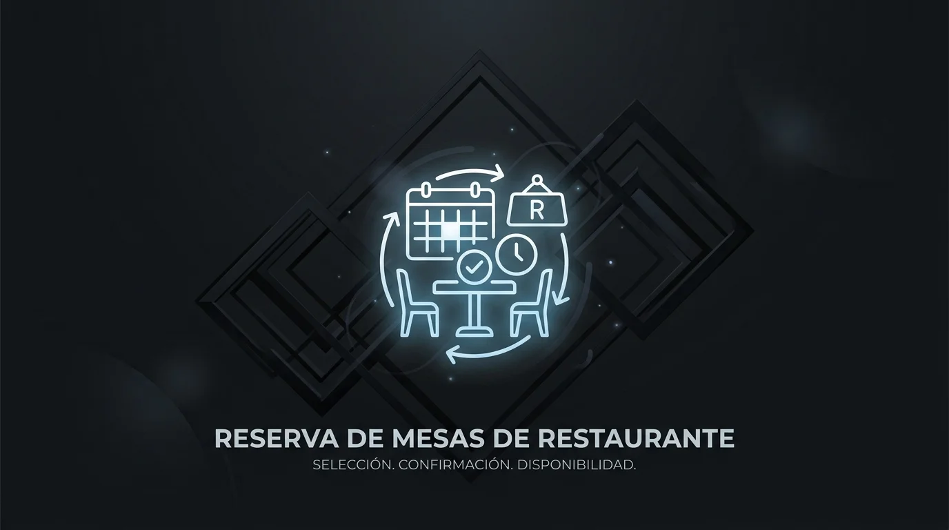 Reservas de salón para restaurantes - Aurell Connect